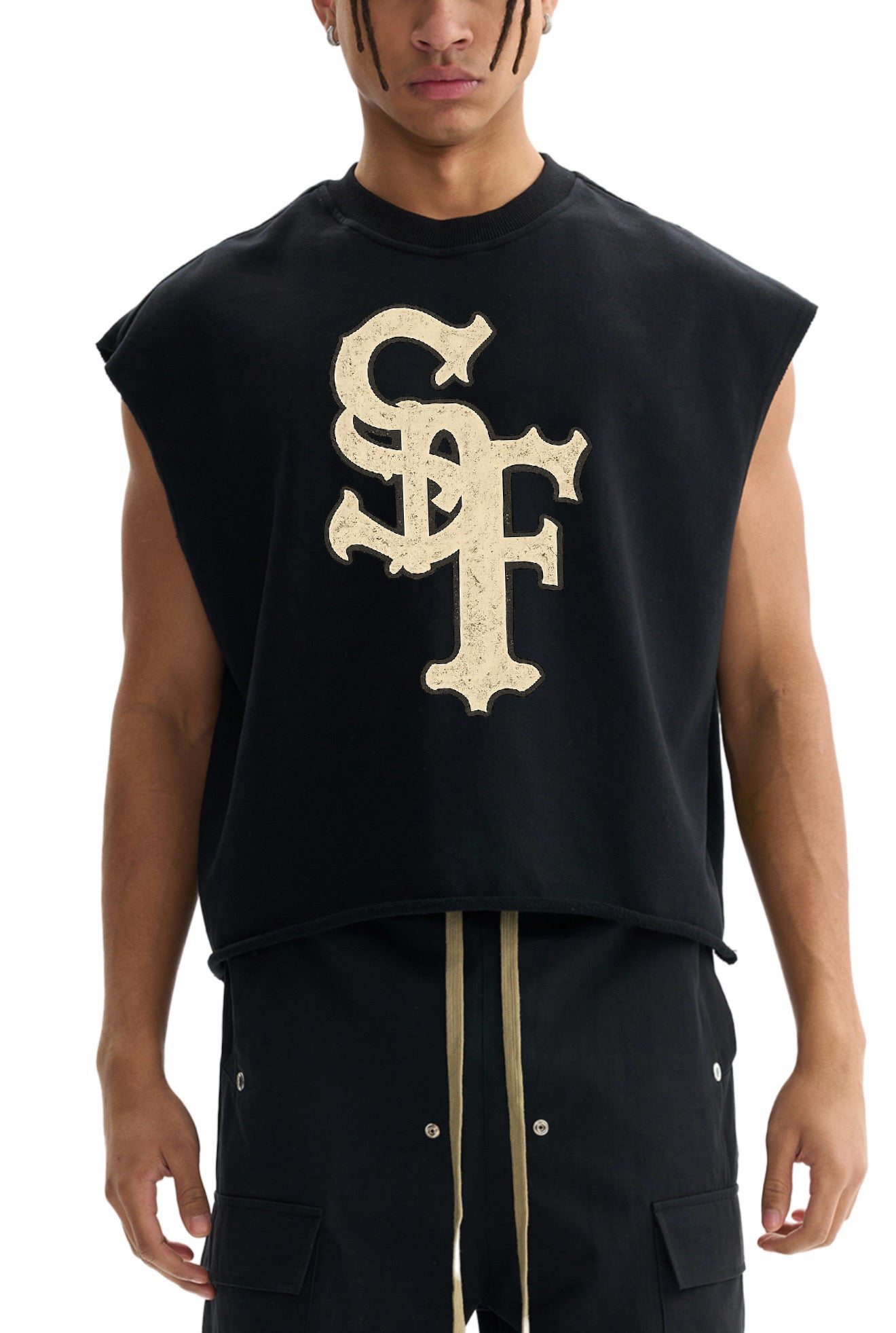 “SF”Boxy Tank